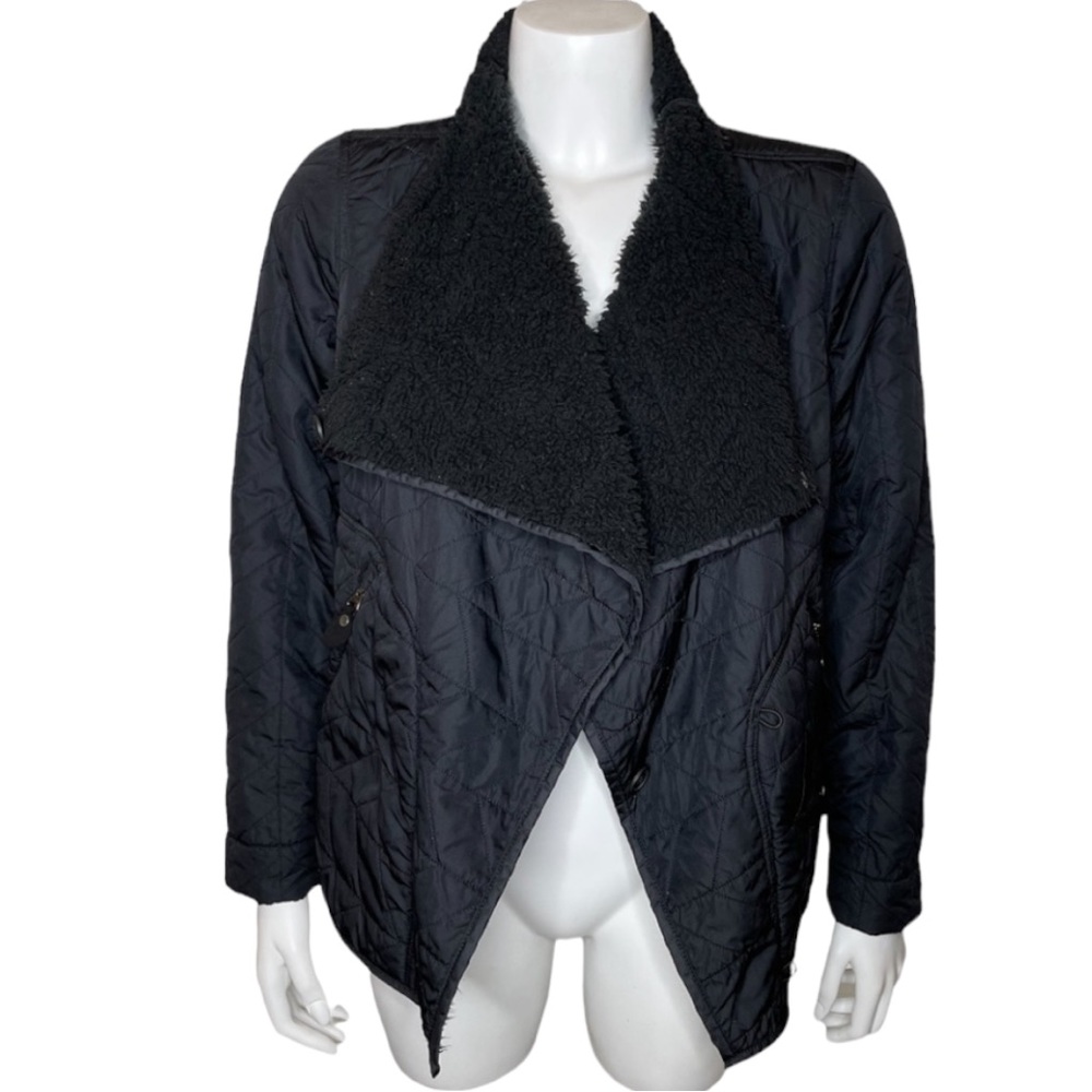 Prana Quilted Diva Jacket S Sherpa Fleece Lined